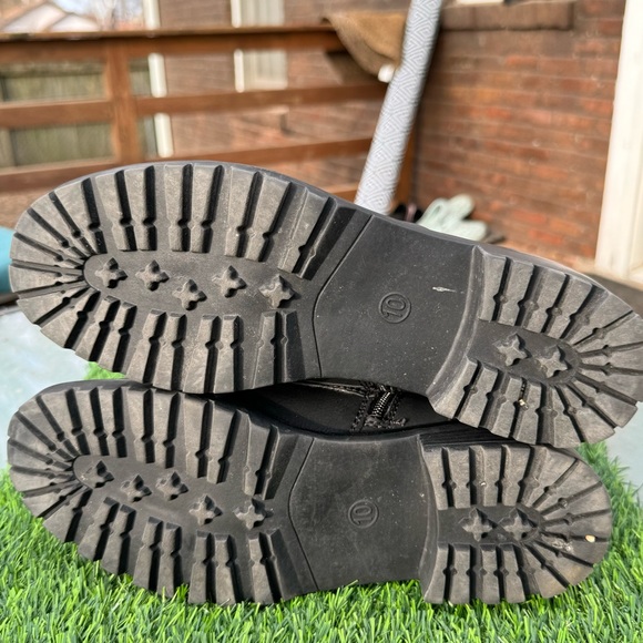 Black Combat Boots - Picture 6 of 6